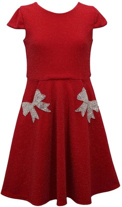 bonnie jean sleeveless a line dress