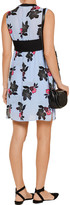 Thumbnail for your product : A.L.C. Marci printed silk mini dress