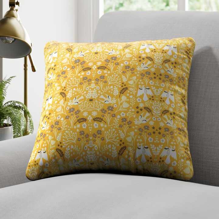 Dunelm Folklore Made to Measure Cushion Cover Folklore Ochre ShopStyle
