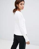 Thumbnail for your product : Whistles Pleat Peplum Sweater