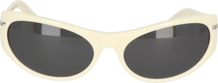 Off-White Off White Unisex White Sunglasses