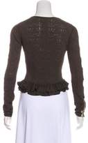 Thumbnail for your product : Chanel Pointelle Knit Cardigan