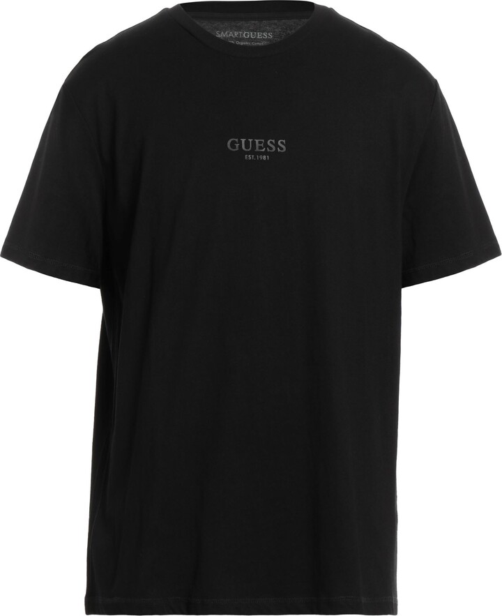 GUESS Men's Black T-shirts | ShopStyle