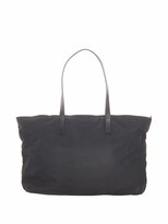 Thumbnail for your product : Prada Pre-Owned Triangle Logo Nylon Tote Bag