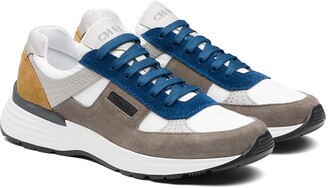 Church's CH873 Retro suede-panel sneakers - ShopStyle Trainers & Athletic  Shoes