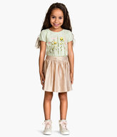 Thumbnail for your product : H&M Linen-blend Skirt - Light beige - Kids