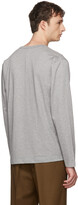 Thumbnail for your product : Acne Studios Grey Long Sleeve Nash Patch T-Shirt