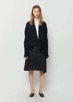 Thumbnail for your product : Y's Asymmetrical Knit Cardigan Black