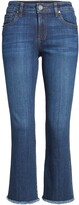 Thumbnail for your product : KUT from the Kloth Reese Frayed Ankle Jeans