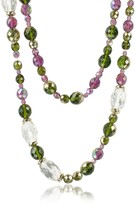 Thumbnail for your product : A-Z Collection Double Beaded Long Chain Necklace