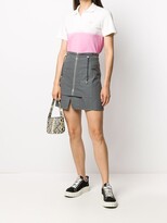 Thumbnail for your product : Mr & Mrs Italy Zipped Drawstring Mini Skirt