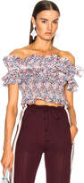 Thumbnail for your product : Philosophy di Lorenzo Serafini Off Shoulder Crop Top