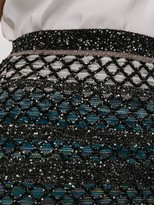 Thumbnail for your product : Missoni Metallic Lattice-Knit Mini Skirt