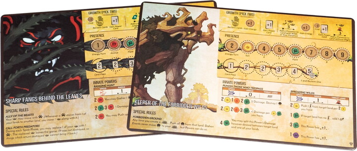 Greater Than Games | Spirit Island: Branch & Claw - Foil Panels | Cooperative Strategy Board Game Accessory | Premium Component Upgrade