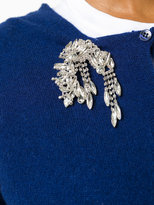 Thumbnail for your product : Liu Jo embellished cardigan
