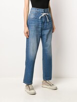 Thumbnail for your product : Semi-Couture Straight Leg High-Rise Jeans
