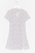 Thumbnail for your product : Nasty Gal Womens Polka Dot Button Front Dress - White - L