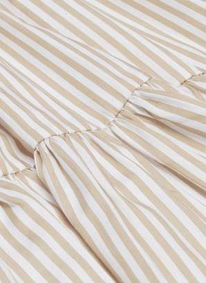 3.1 Phillip Lim Ruffle trim stripe tiered dress