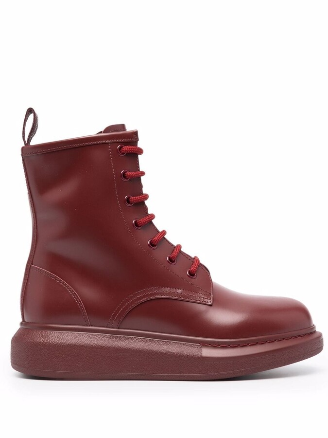 Alexander McQueen Oversized sole boots - ShopStyle