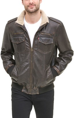 levi's men's packable bomber jacket commuter