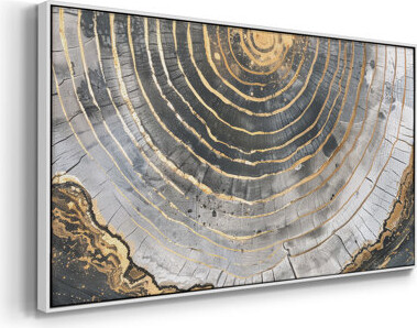 Lark Manor Abstract Series-CCXCI- Framed Gallery Wrapped Canvas -Ready to Hang