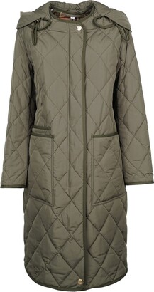 Burberry Diamond Quilted Hooded Parka