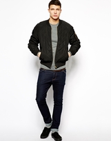 Thumbnail for your product : ASOS Sweatshirt With MA1 Detail