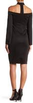 Thumbnail for your product : Lumier Collared Off-The-Shoulder Midi Dress