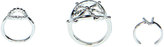 Thumbnail for your product : boohoo Chloe Multi Ring Pack