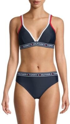 Tommy Hilfiger Blue Women's Swimwear on Sale with Cash Back | Shop the  world's largest collection of fashion | ShopStyle