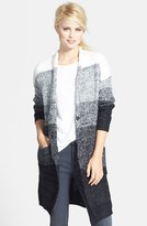 Thumbnail for your product : Jessica Simpson 'Coati' Long Colorblock Cardigan