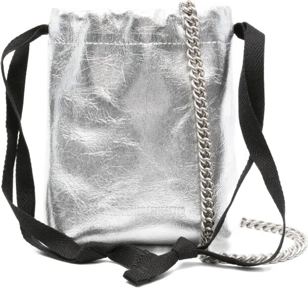 Ann Demeulemeester Gael drawstring chain mini bag
