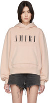 Thumbnail for your product : Amiri Pink Logo Core Hoodie