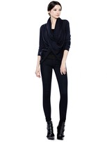 Thumbnail for your product : Alice + Olivia Drape Wrap Around Sweater