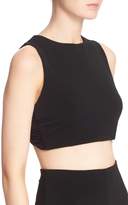 Thumbnail for your product : Alice + Olivia Tayla Halter Crop Shirt