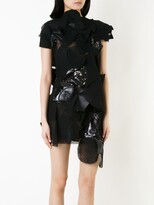 Thumbnail for your product : Junya Watanabe Comme Des Garçons Pre Owned Patchwork Applique Dress