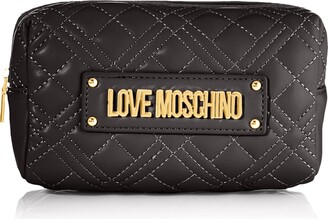 Love Moschino Women's Brown Shopper Handbag with Plush Scarf - Walmart.com