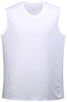 Y2Y2 Mens Modal Undershirts Big and Tall Tank Top V-Neck Muscle Tee Shirt/ / Big 5XL (62"-64")