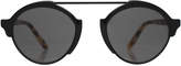 Thumbnail for your product : Illesteva Milan3 Polarized RoundSunglasses, Black/Tortoise
