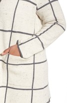 Thumbnail for your product : Eileen Fisher Plus Size Women's Long Check Knit Jacket