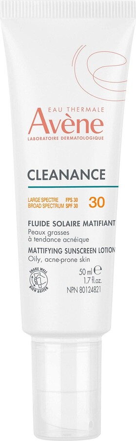 Avene Cleanance Mattifying Sunscreen Lotion SPF 30 50ml