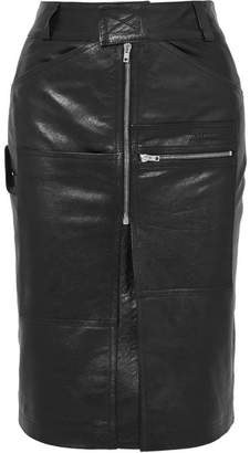 Vetements Leather Skirt - Black