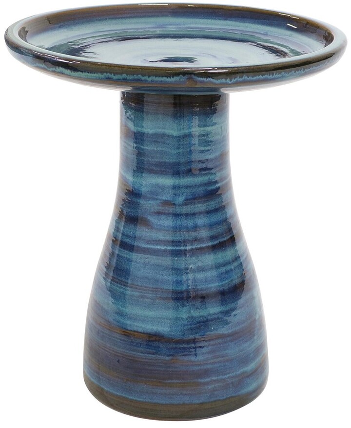 Sunnydaze Elegant Outdoor Ceramic Bird Bath ShopStyle Garden Decor