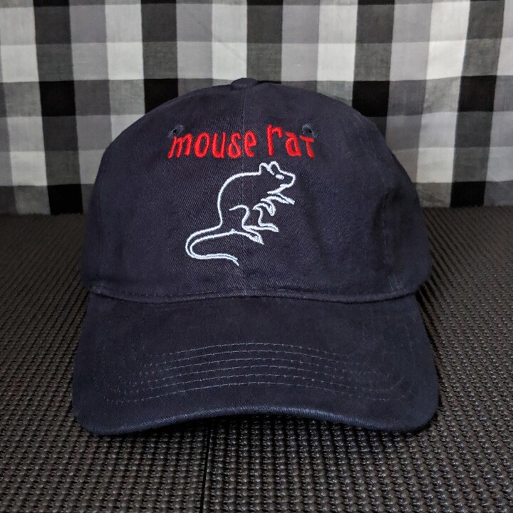 Etsy Mouse Rat Embroidered Dad Hat - Color Options, Soft Material, Adjustable