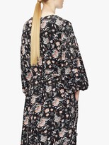 Thumbnail for your product : Ted Baker Angello Oversized Floral Print Midi Dress, Black