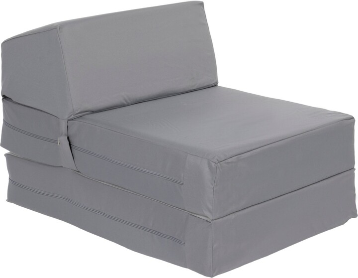 Dunelm Kid's Grey Chair Bed Grey ShopStyle Chaise & Lounges