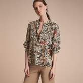 Thumbnail for your product : Burberry Beasts Print Cotton Tunic Shirt