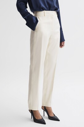 Reiss Slim Fit High Rise Trousers
