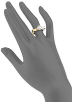 Thumbnail for your product : Delfina Delettrez Infinity Fullmoon Pearl & Silver Ring