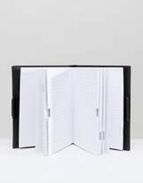Thumbnail for your product : HUGO BOSS by Loop A6 Notebook in Black